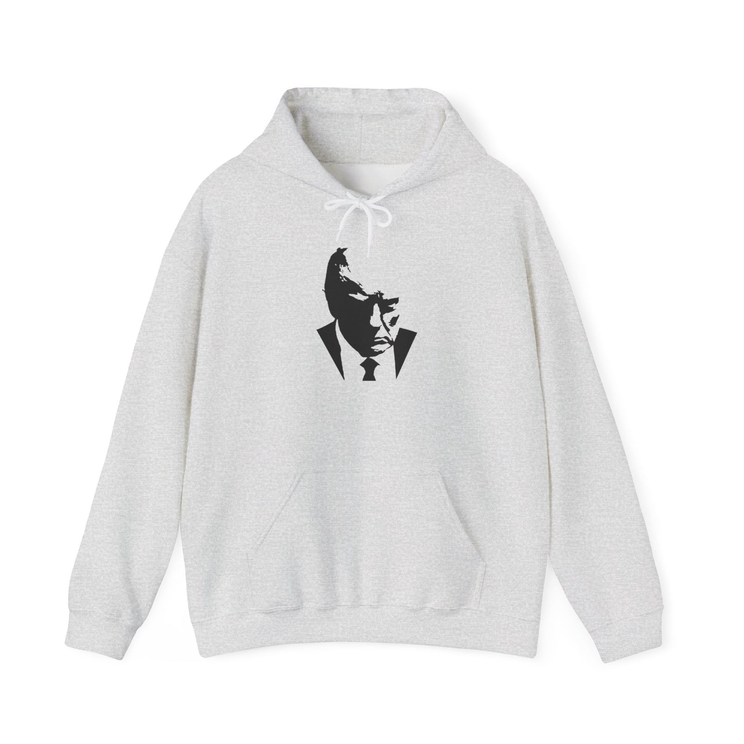 Trump Mugshot Silhouette Hooded Sweatshirt