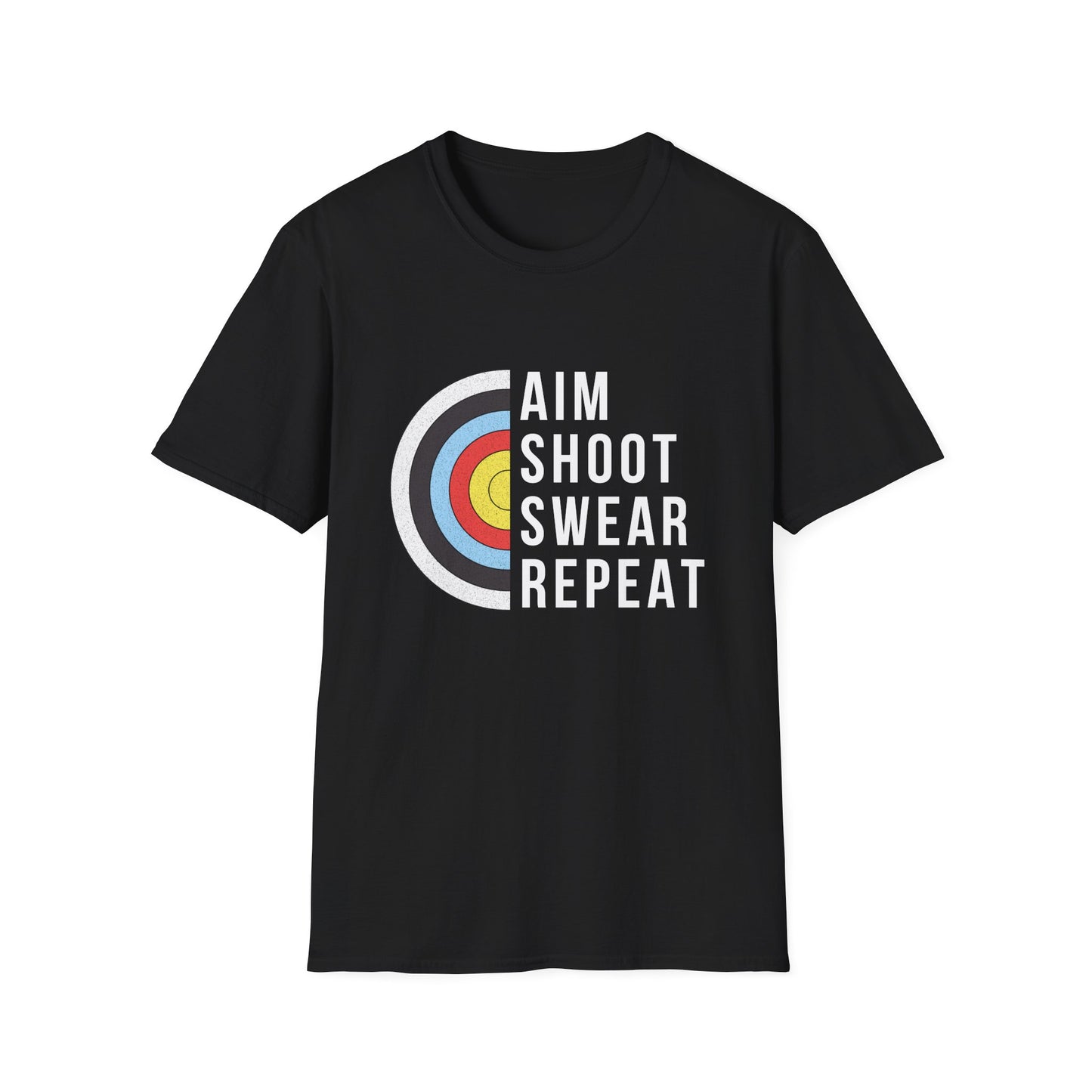 Aim Shoot Swear Repeat T-Shirt