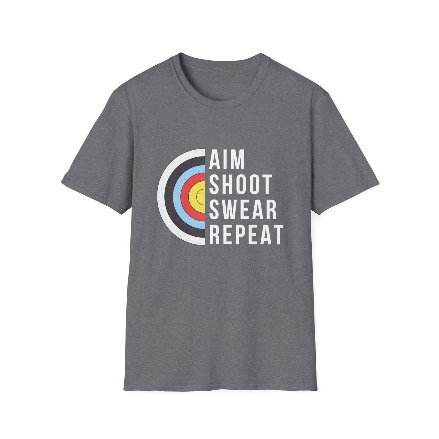 Aim Shoot Swear Repeat T-Shirt