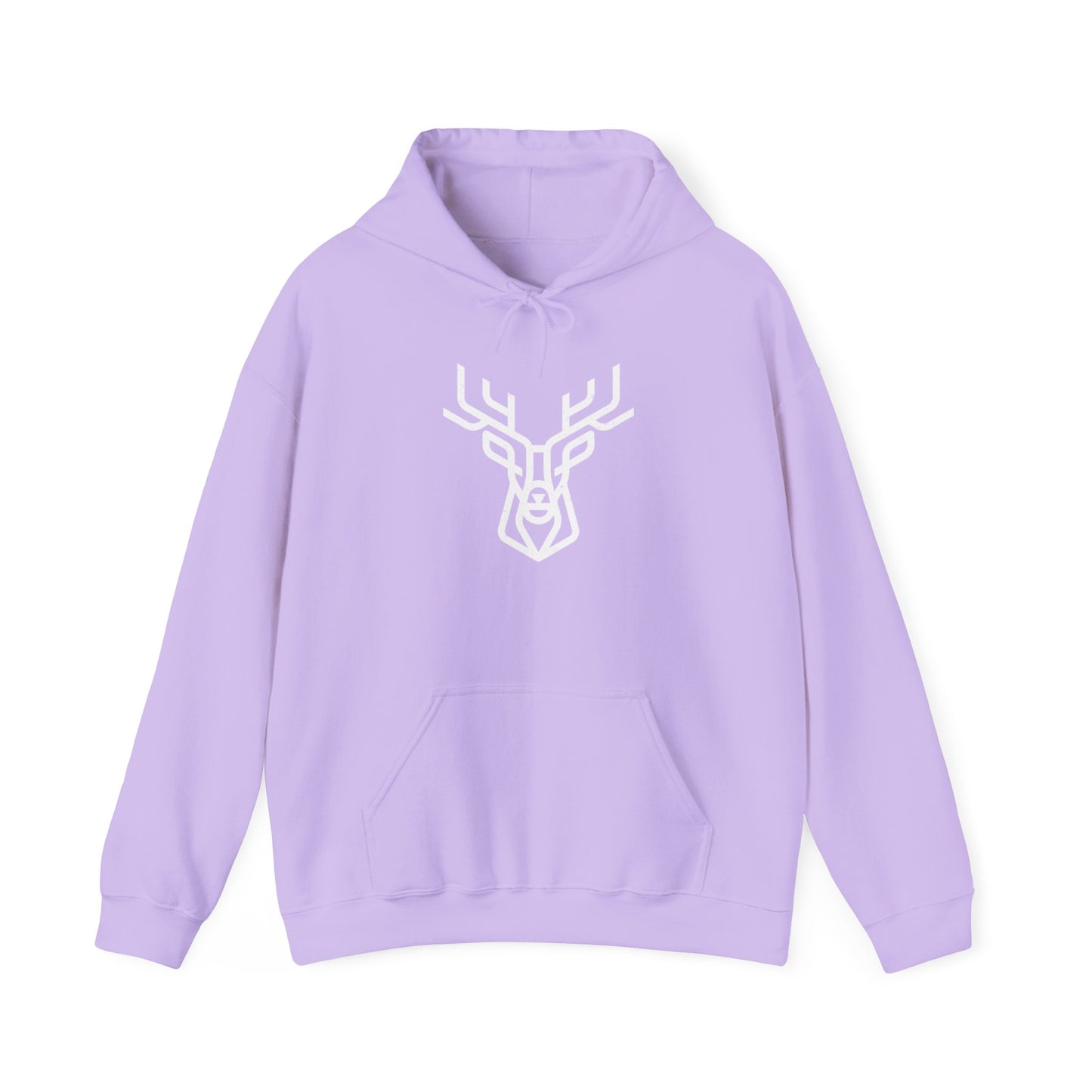 Buck Deer Vector Hooded Sweatshirt