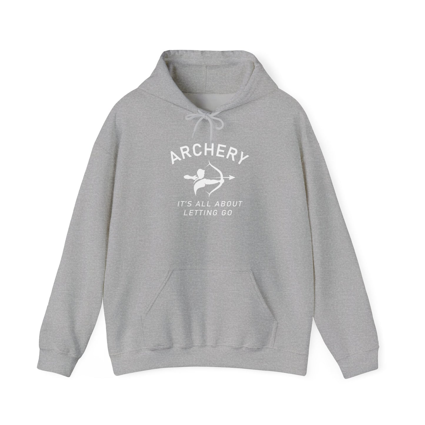 Archery It's About Letting Go Hooded Sweatshirt