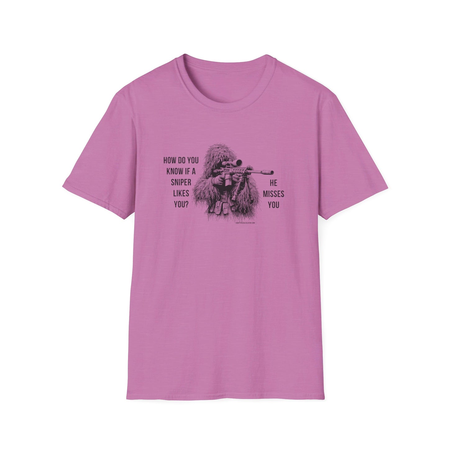 Sniper Misses You Joke T-Shirt