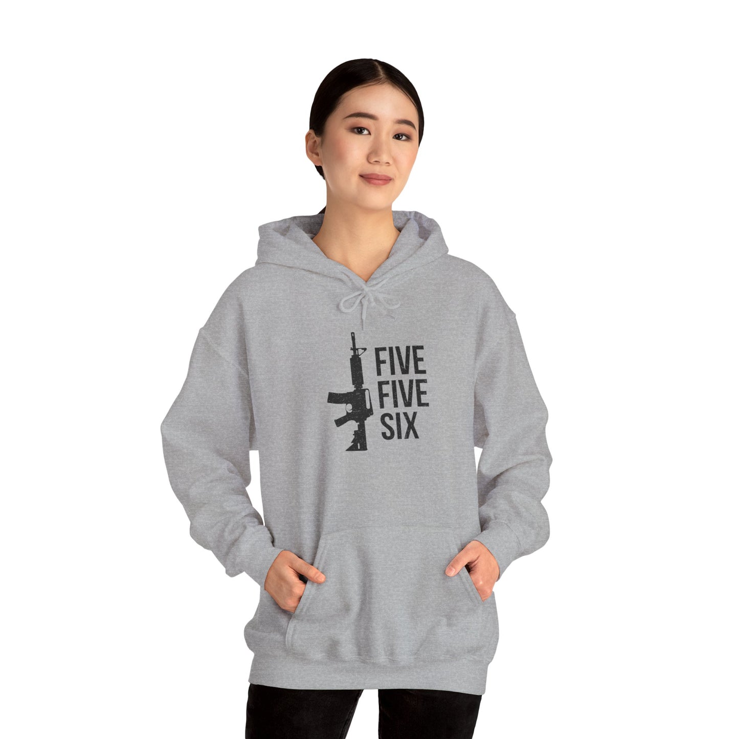 Five Five Six AR-15 Hooded Sweatshirt