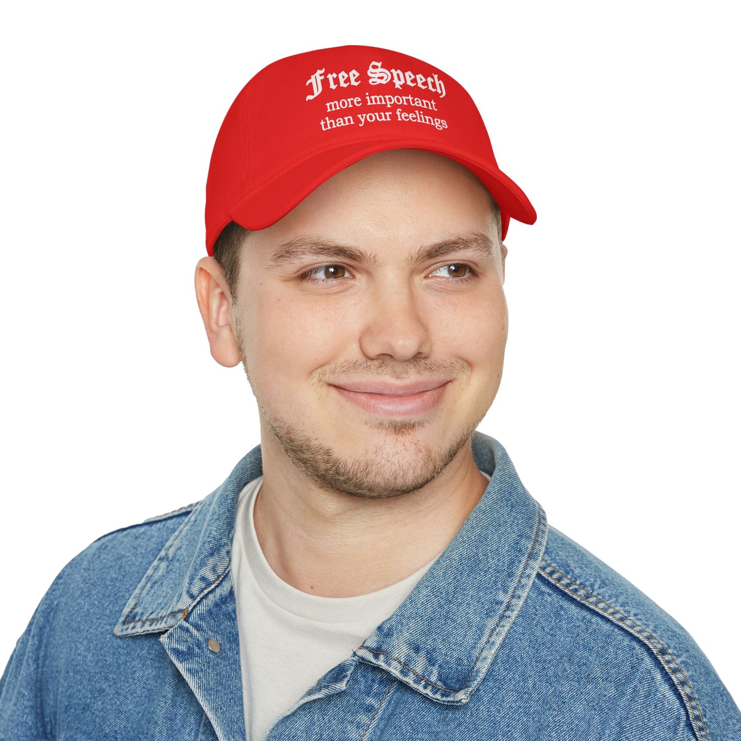 Free Speech Low Profile Baseball Cap