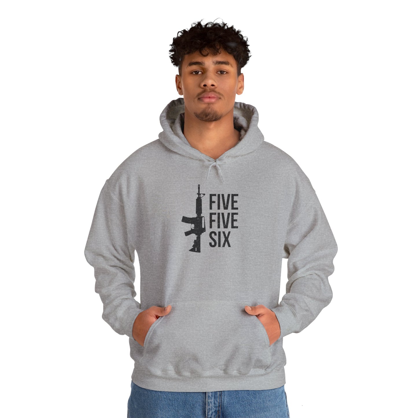 Five Five Six AR-15 Hooded Sweatshirt