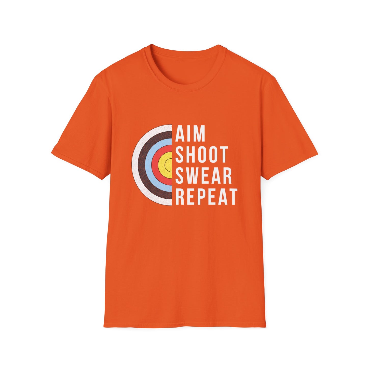 Aim Shoot Swear Repeat T-Shirt