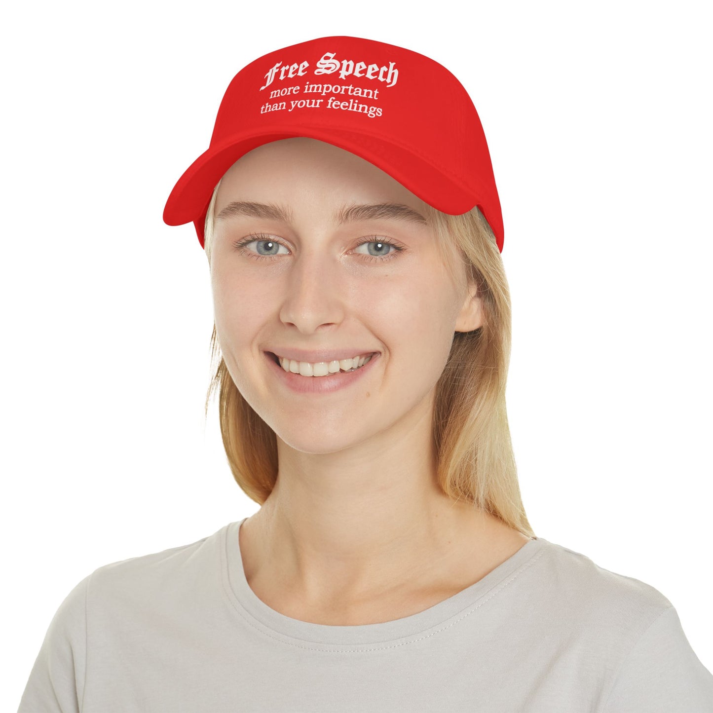 Free Speech Low Profile Baseball Cap