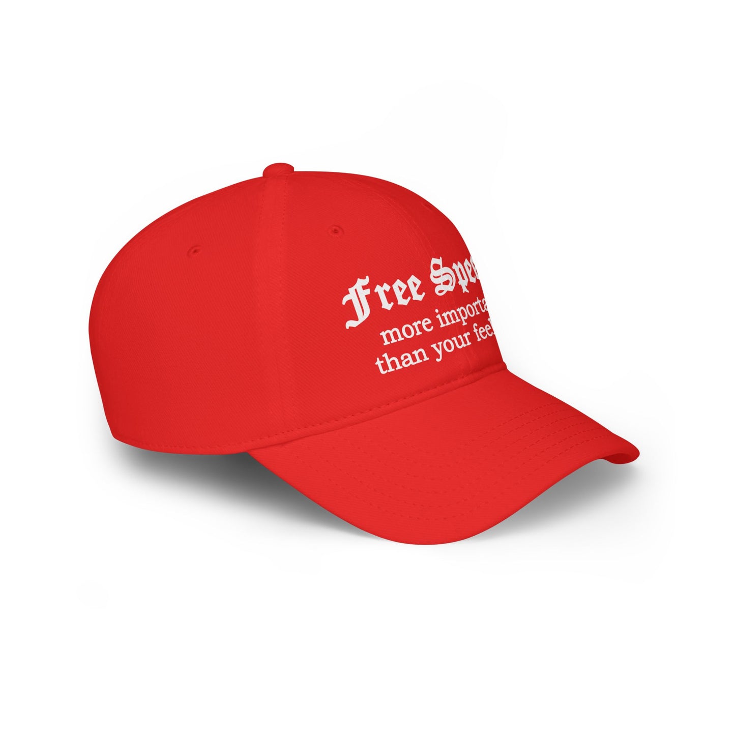 Free Speech Low Profile Baseball Cap